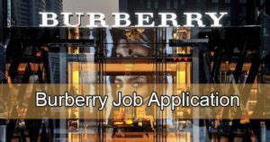 burberry job apply|Burberry careers uk.